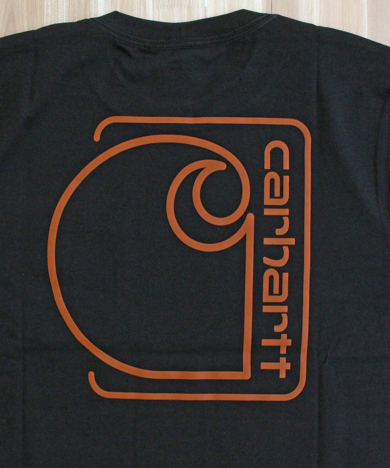 カーハート Carhartt リラックスフィット BIGロゴ バックプリント グラフィック Tシャツ Relaxd Fit Lightweight Pocket C Graphic T-Shirt メンズ ブランド (4-ブルー) 4-ブルー