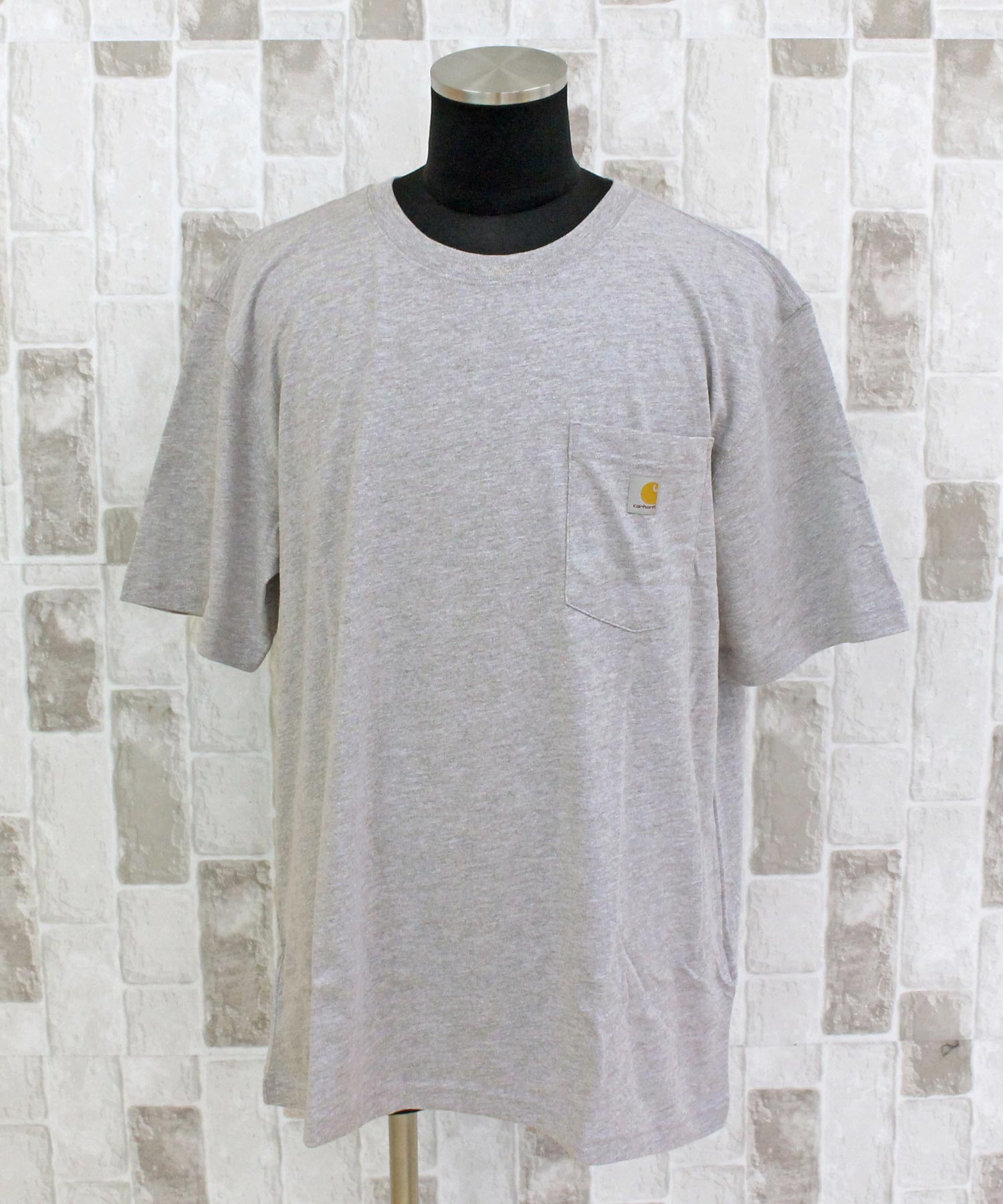 カーハート Carhartt リラックスフィット BIGロゴ バックプリント グラフィック Tシャツ Relaxd Fit Lightweight Pocket C Graphic T-Shirt メンズ ブランド (4-ブルー) 4-ブルー