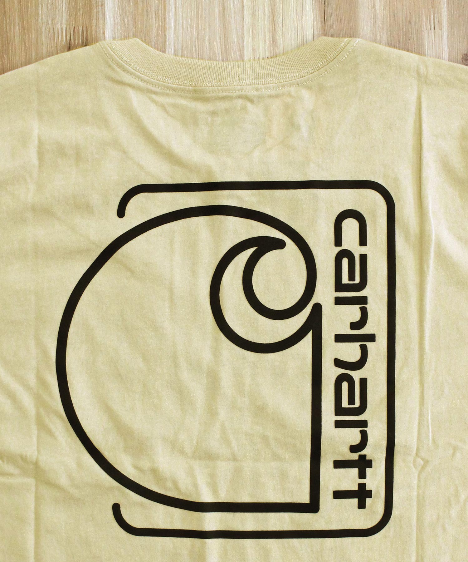 カーハート Carhartt リラックスフィット BIGロゴ バックプリント グラフィック Tシャツ Relaxd Fit Lightweight Pocket C Graphic T-Shirt メンズ ブランド (4-ブルー) 4-ブルー