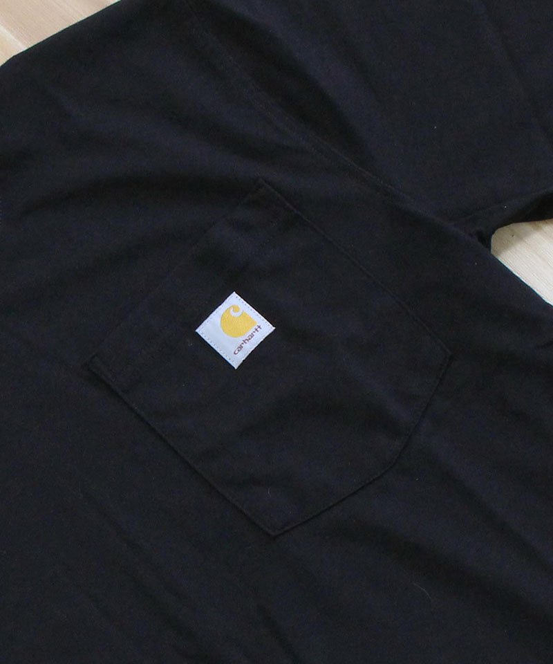 カーハート Carhartt リラックスフィット バックプリント グラフィック Tシャツ Relaxd Fit Lightweight Pocket Built Graphic T-Shirt メンズ ブランド (4-ブルー) 4-ブルー