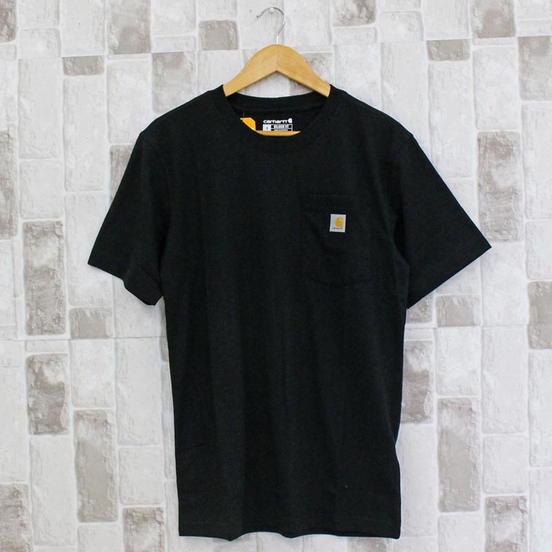 カーハート Carhartt リラックスフィット バックプリント グラフィック Tシャツ Relaxd Fit Lightweight Pocket Built Graphic T-Shirt メンズ ブランド (1-ブラック) 1-ブラック