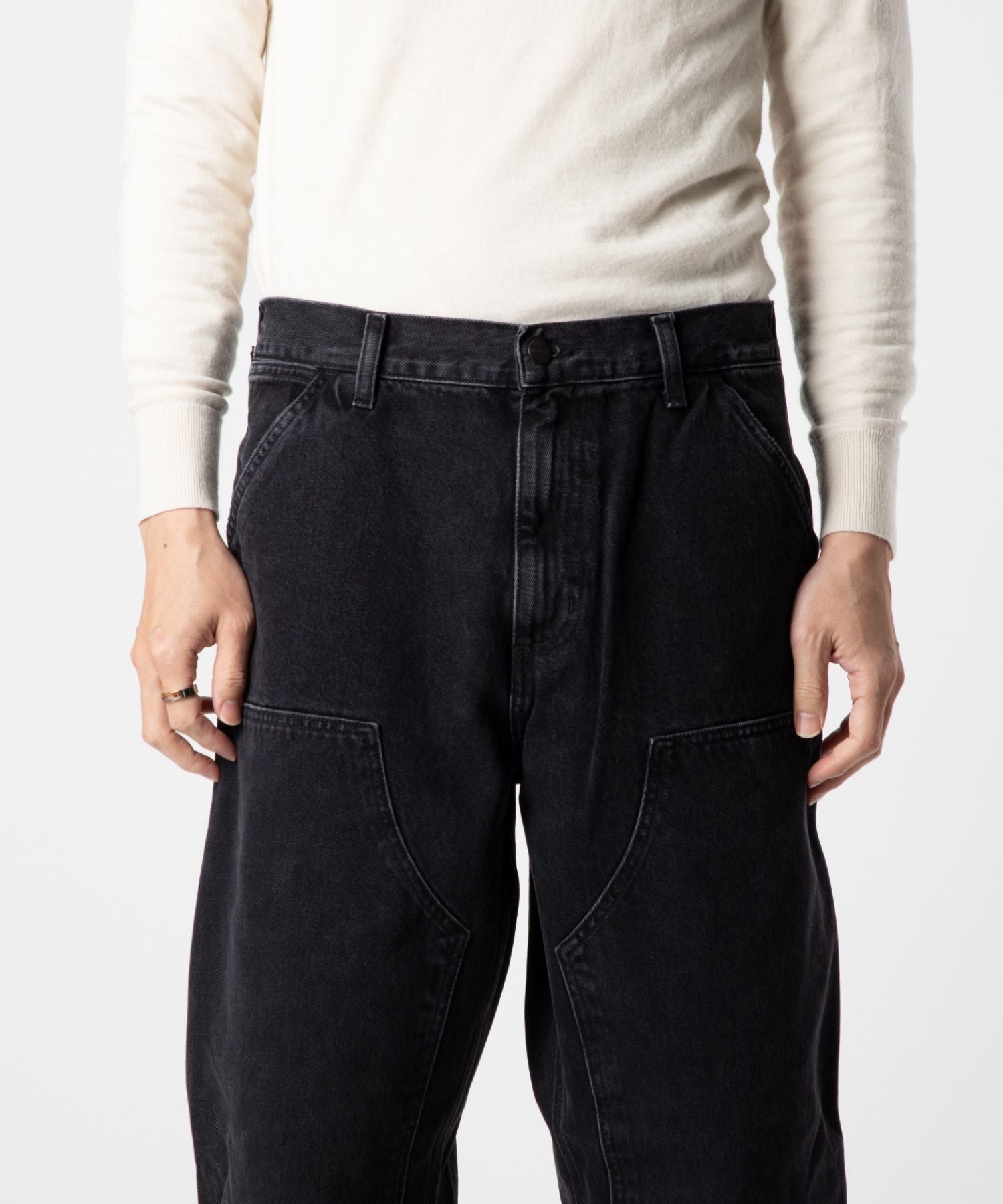 カーハート Carhartt カーハート Carhartt WIP ダブリューアイピー DOUBLE KNEE PANT ダブルニーパンツ I032699 ペインターパンツ デニムパンツ パンツ メンズ ボトム (ブルー/L30) ブルー/L30