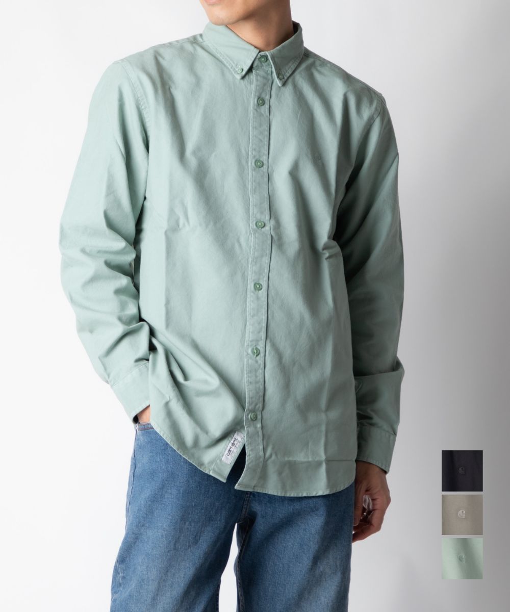 Carhartt I030238 Shirt Men's Long Sleeve Bolton WIP L/S BOLTON SHIRT