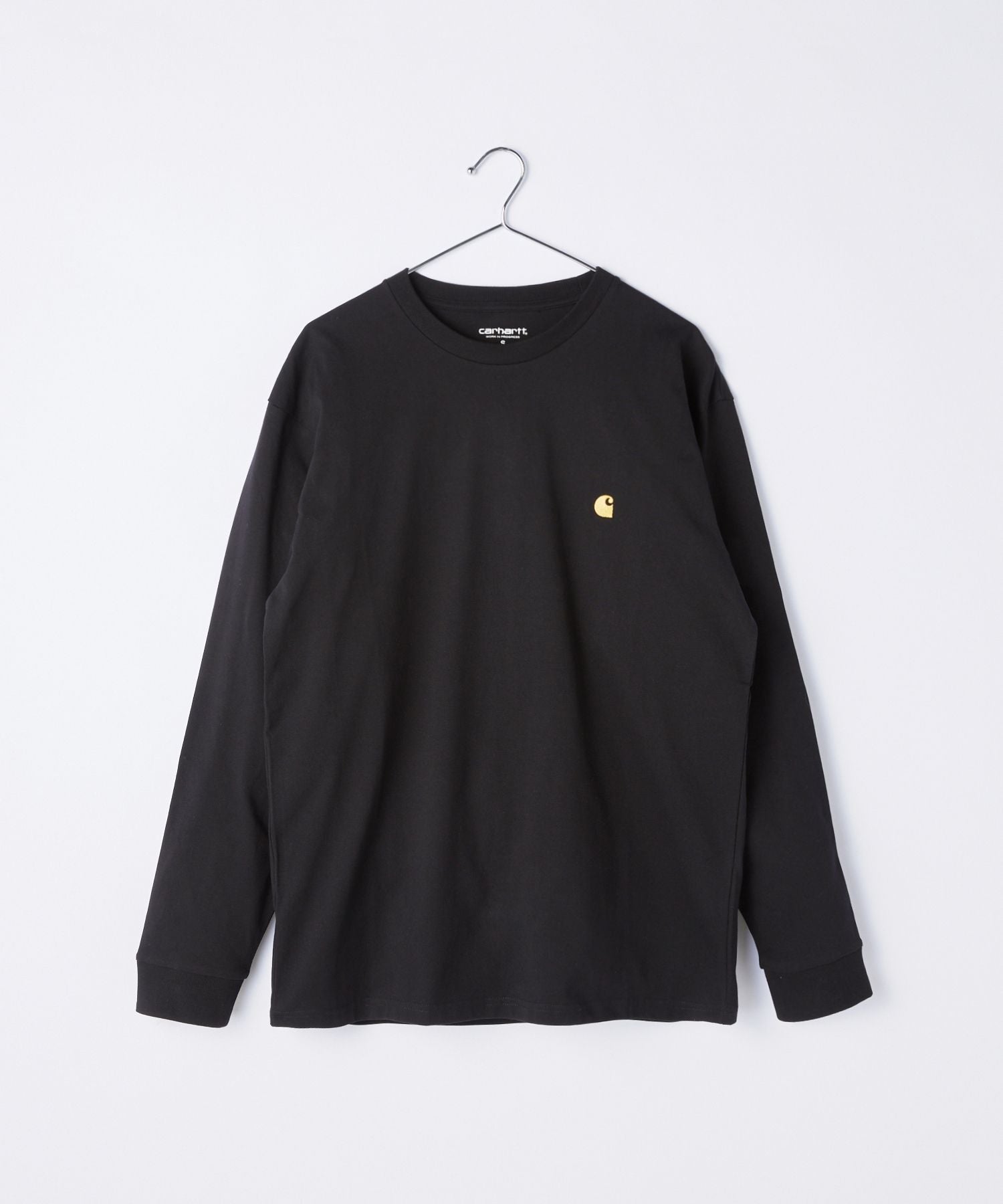 Carhart Carhartt I026392 T卹男士長袖追逐WIP L/S追逐T卹Ron T Cotton C Cut