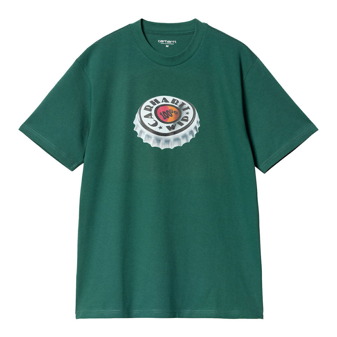 カーハート Carhartt Carhartt WIP S/S BOTTLE CAPT-SHIR(カーハートワークインプログレス S/S ボトル キャップ Tシャツ) (Chervil) Chervil