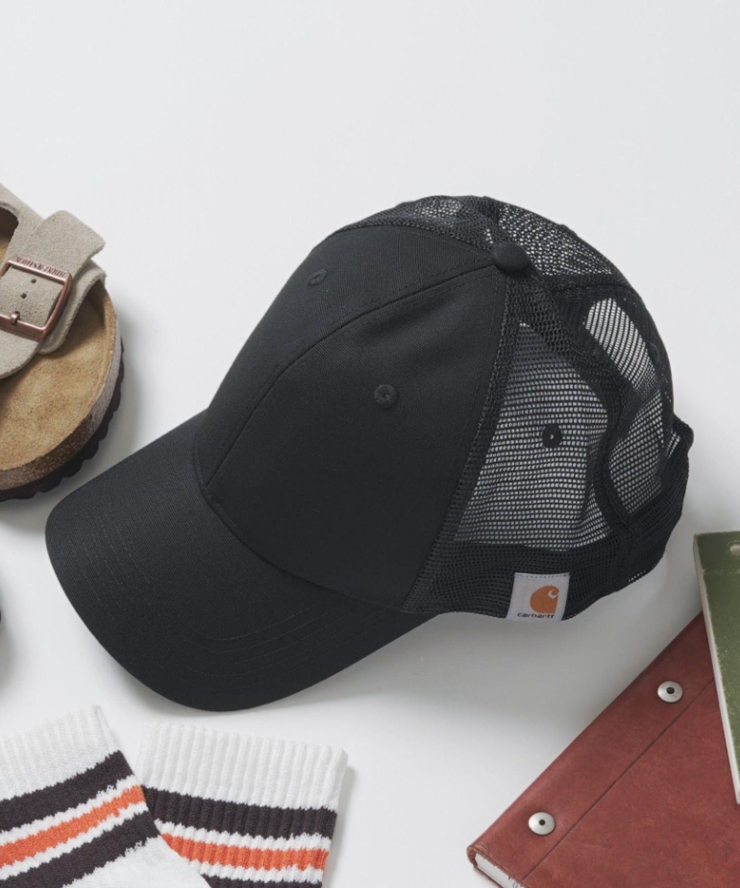 カーハート Carhartt Rugged Professional Series Cap 103056 (ブラック) ブラック