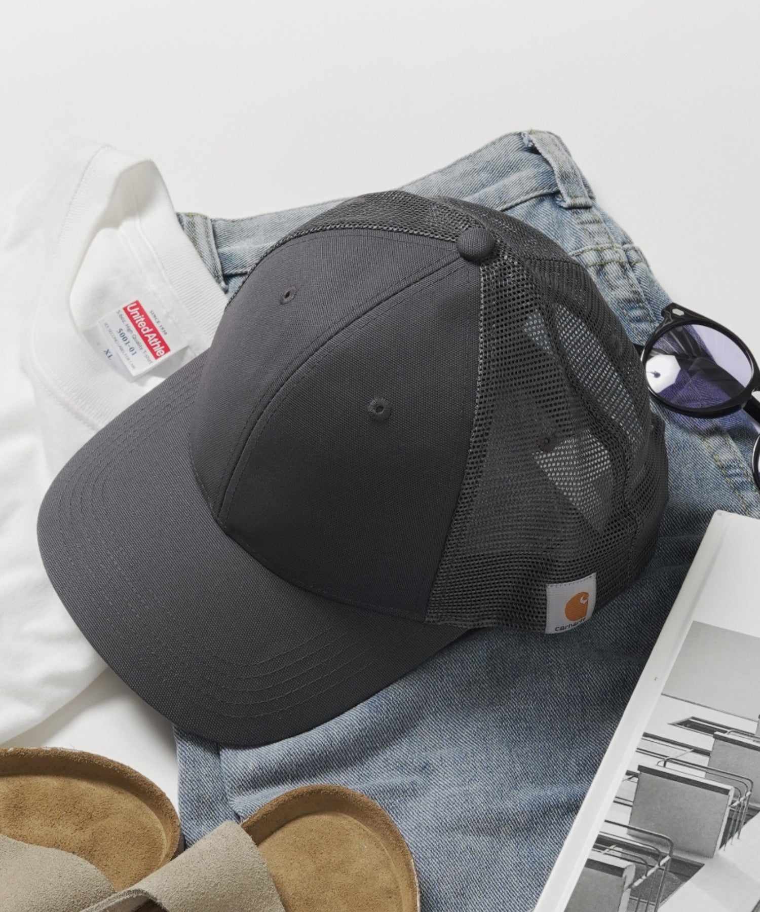 カーハート Carhartt Rugged Professional Series Cap 103056 (グレー) グレー