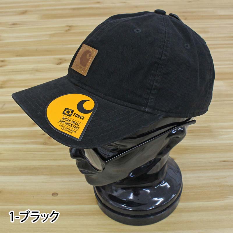 カーハート Carhartt キャップ Odessa Cap オデッサキャップ ウォッシュ ストラップバック メンズ ブランド 帽子 男女兼用 レディース ユニセックス (12-ダークブラウン) 12-ダークブラウン