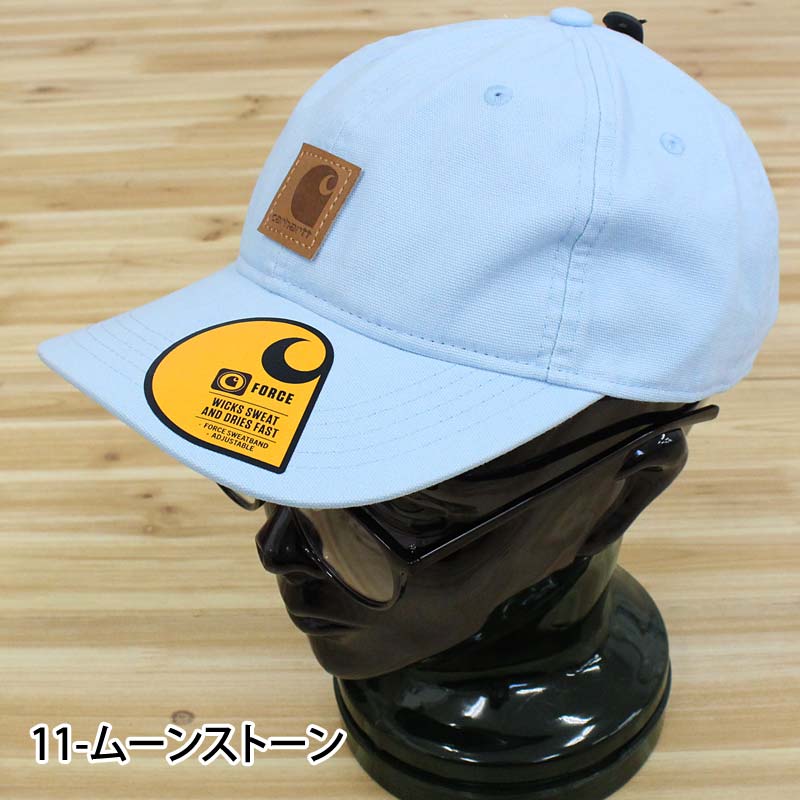 カーハート Carhartt キャップ Odessa Cap オデッサキャップ ウォッシュ ストラップバック メンズ ブランド 帽子 男女兼用 レディース ユニセックス (12-ダークブラウン) 12-ダークブラウン