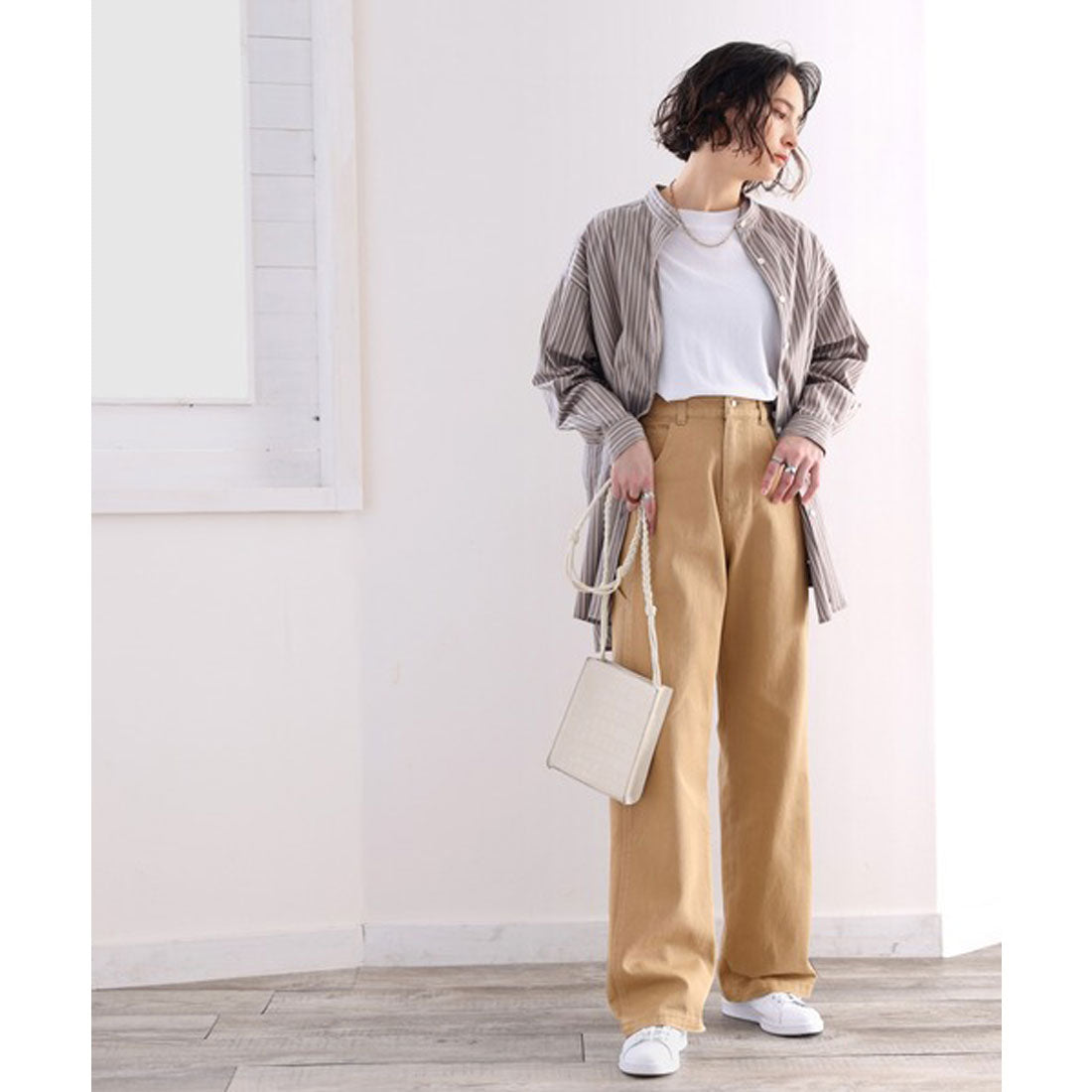 クラシカルエルフ Classical Elf 《JaVa ジャバコラボ》ボーイッシュに”きゅん”。メンズライクペインターパンツ