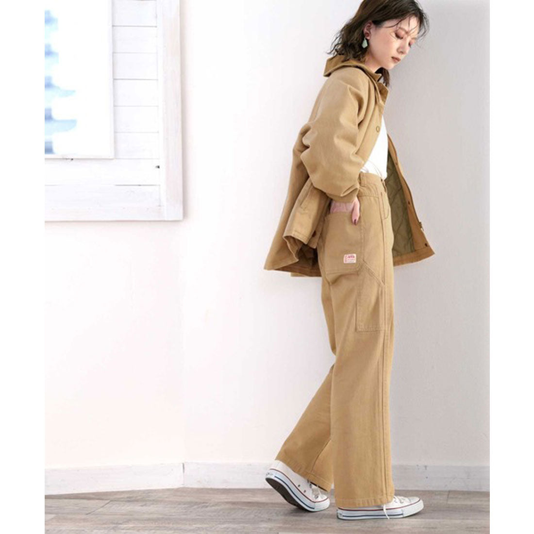 クラシカルエルフ Classical Elf 《JaVa ジャバコラボ》ボーイッシュに”きゅん”。メンズライクペインターパンツ