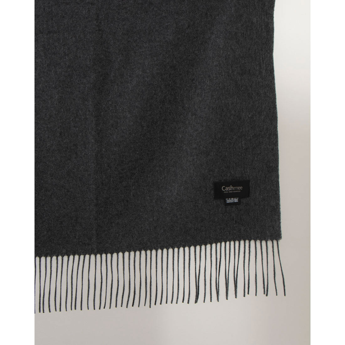 Cashmee Basic Wave Cashmere Large Stole 100% Cashmere