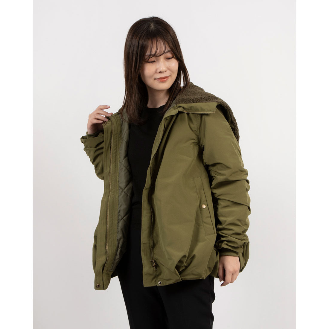 セポ Cepo バルーンギャザージャケット