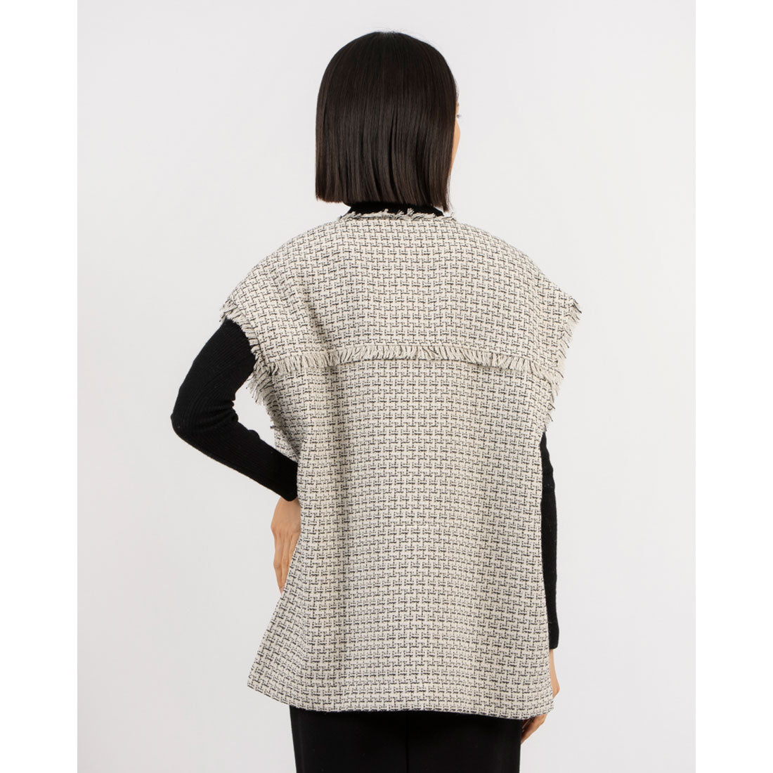 セポ Cepo ツイードオーバーベスト