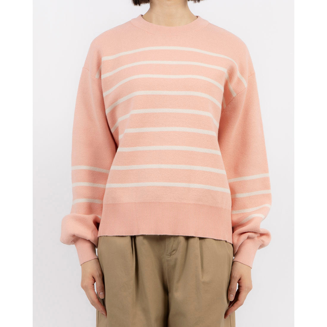 セポ Cepo ボーダークルーネックPO