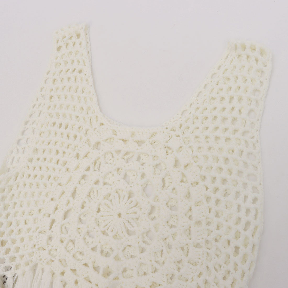 セポ Cepo カギバリフリンジベスト (ホワイト) ホワイト