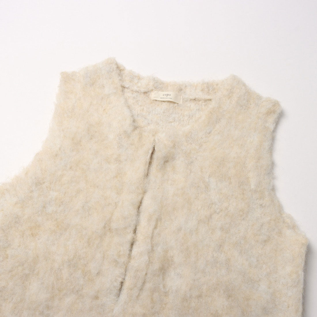 セポ Cepo シャギーハーフベスト (オフ) オフ