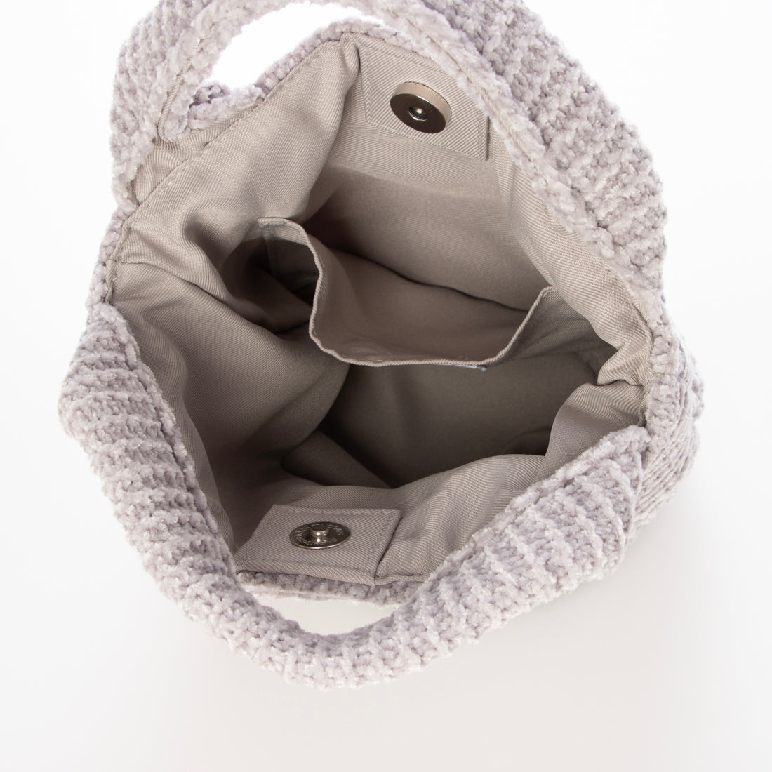 カシェリエ CACHELLIE C8759 KNIT MARU TOTE (グレー) グレー