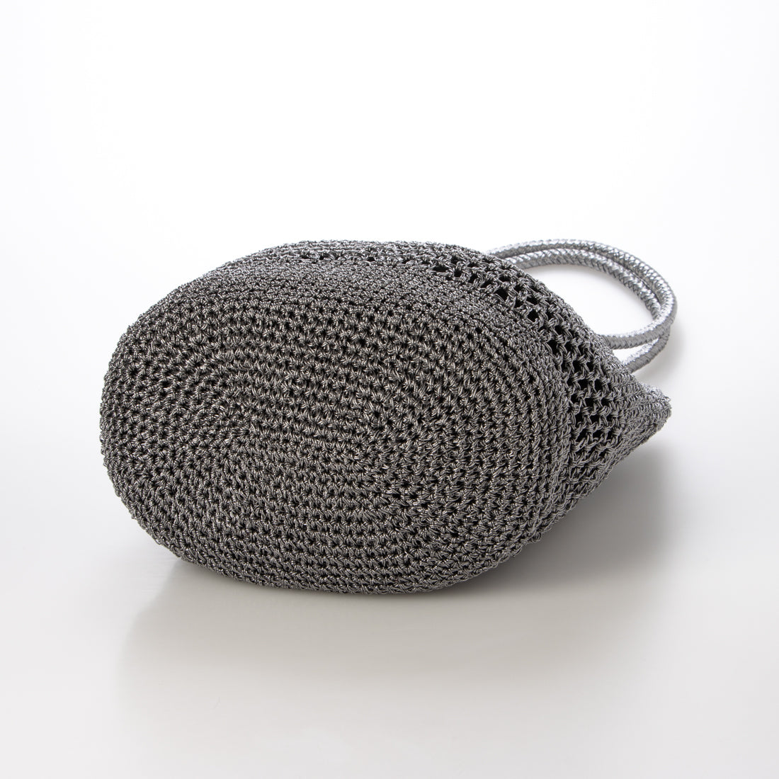 カシェリエ CACHELLIE C8133 METALIC TOTE (ダークシルバー) ダークシルバー