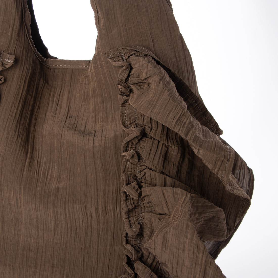 カシェリエ CACHELLIE C8732 WASHER FRILL TOTE (グレージュ) グレージュ