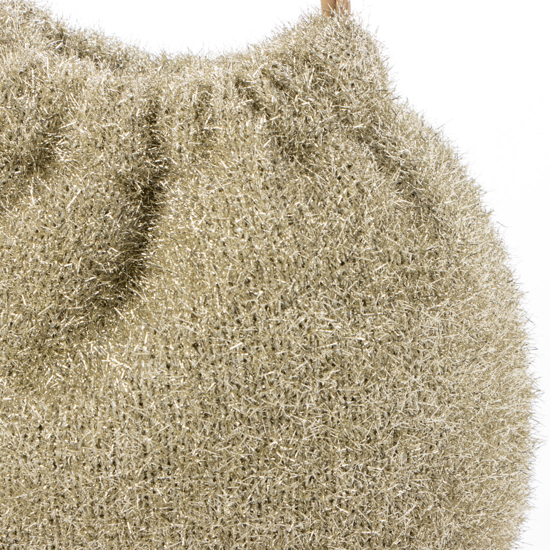 カシェリエ CACHELLIE C8513 LAME KNIT TOTE (ゴールド) ゴールド