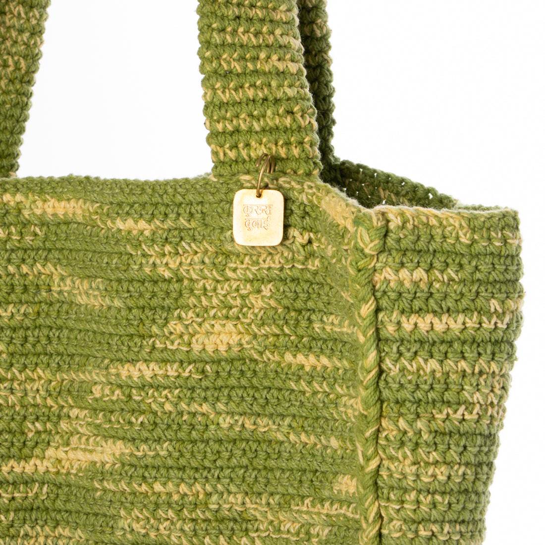 シー C-cie- A1153 TIE-DYE FRINGE TOTE (グリーン) グリーン