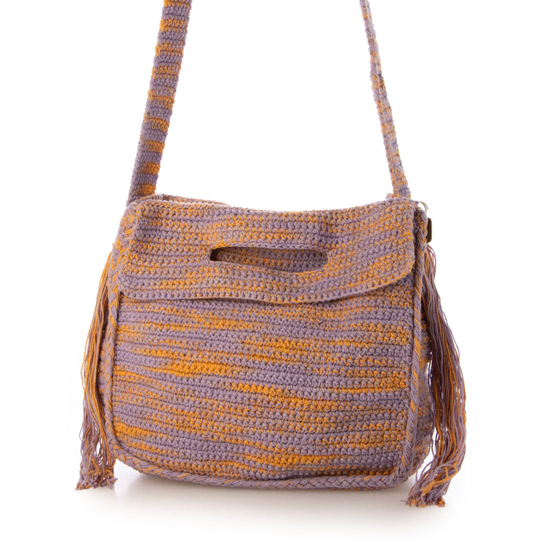 シー C-cie- A1152 TIE-DYE SQUARE BAG (パープル) パープル