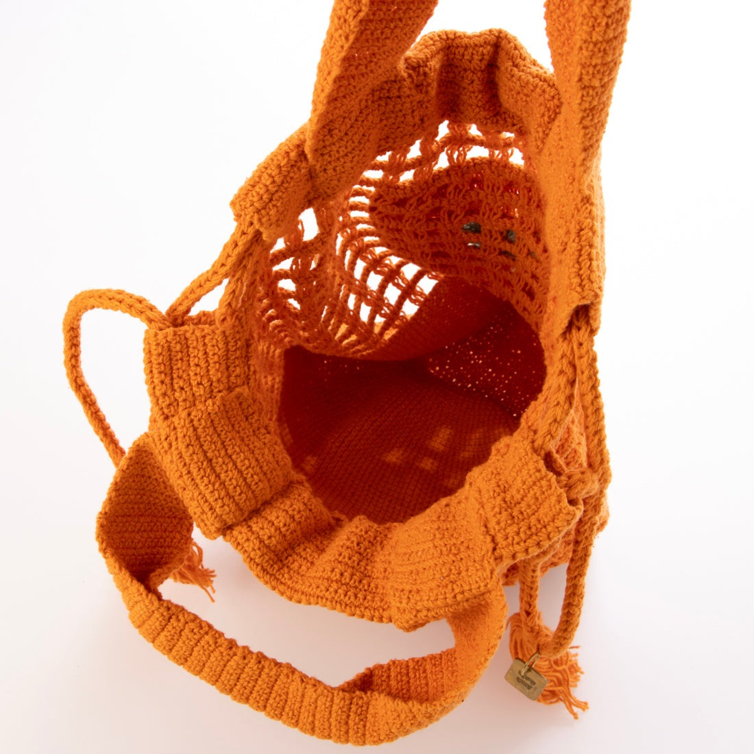 シー C-cie- A1001 CT CROCH NET STRNG TT (オレンジ) オレンジ