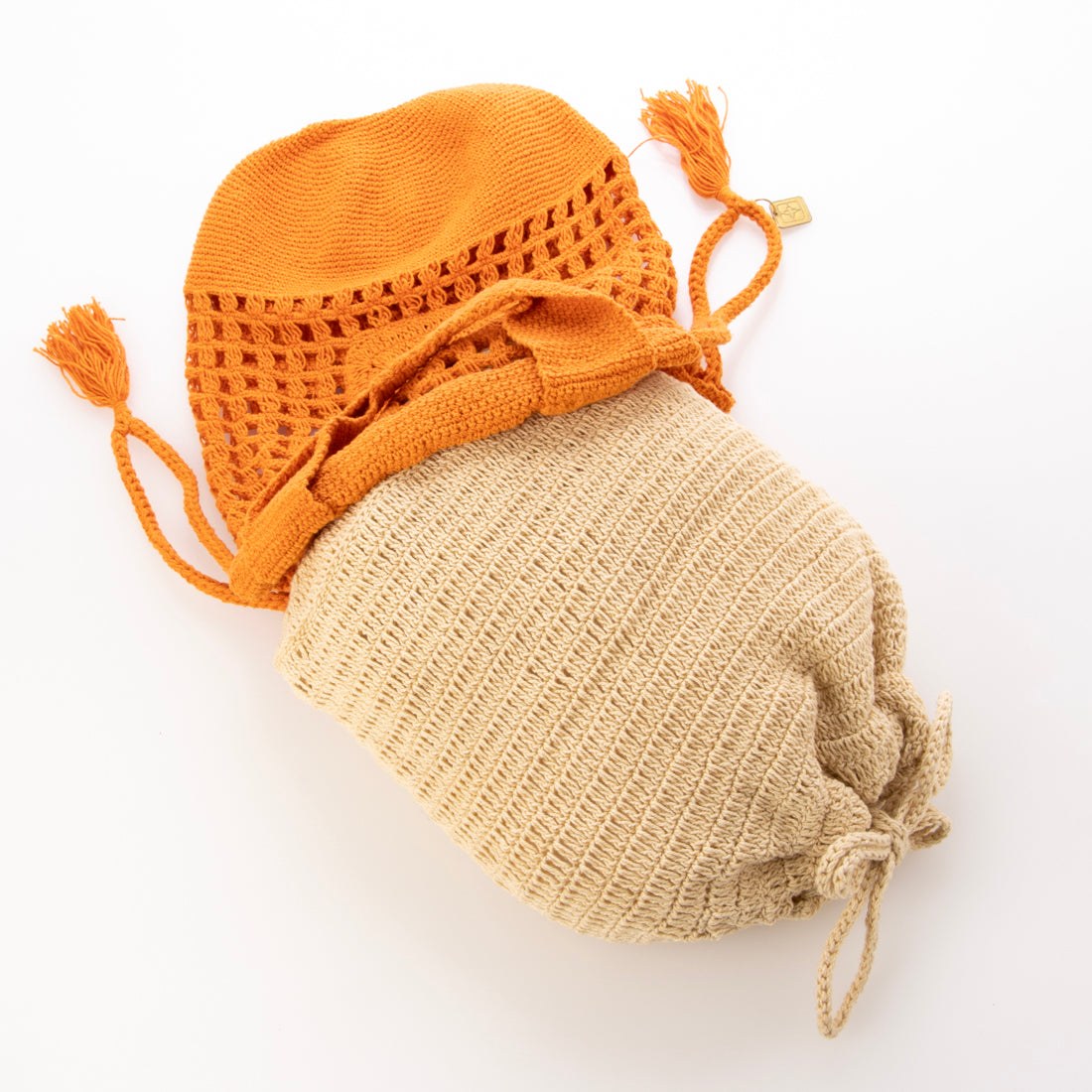 シー C-cie- A1001 CT CROCH NET STRNG TT (オレンジ) オレンジ