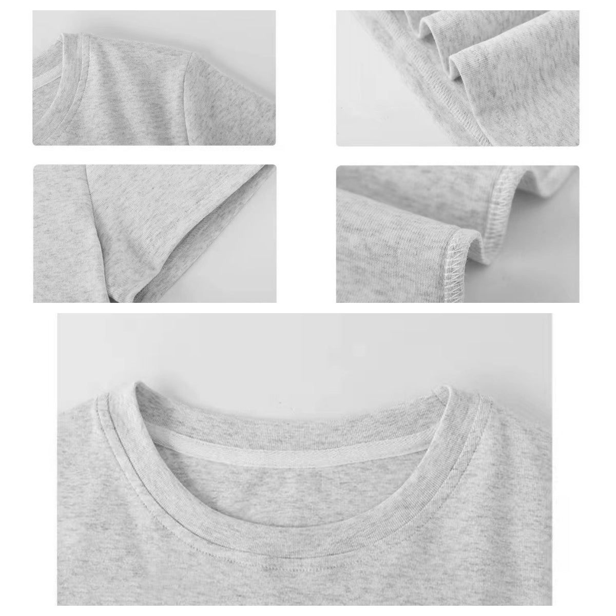 カルペディエム Carpe diem トップス 無地半袖 無地Tシャツ シンプル 細見え 夏 白 柔らかい 体型カバー お洒落 通勤 通学 大人 カットソー クルーネック 半袖カラーミニマルTシャツ (ライトグレー) ライトグレー