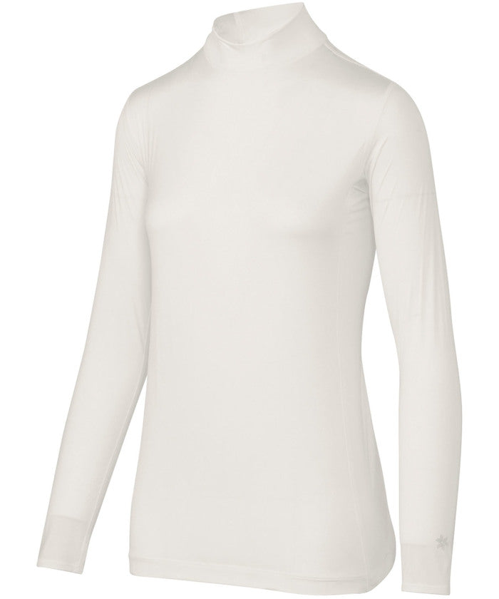 シースリーフィット C3fit シースリーフィット C3fit クーリングモックネックロングスリーブ ボディウェア レディース トップス Cooling Mock Neck Long Slee (BK ブラック) BK ブラック