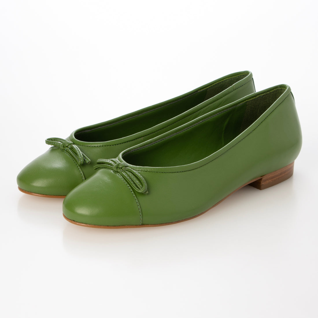カラーノ CARRANO バレエシューズ (グリーン) グリーン