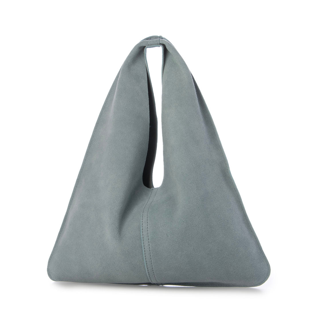 カシュカシュ cache cache スエードスタッズミニホーボーバッグ (BL) BL