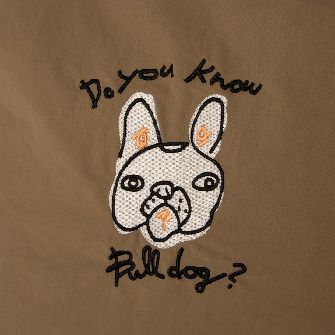 カシュカシュ cache cache アニマルドローイング刺繍ナイロントート (OK) OK