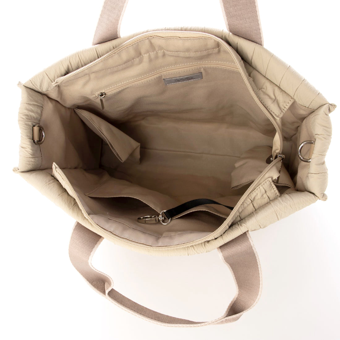 カシュカシュ cache cache ボンディングスクエアビッグトート (BE) BE