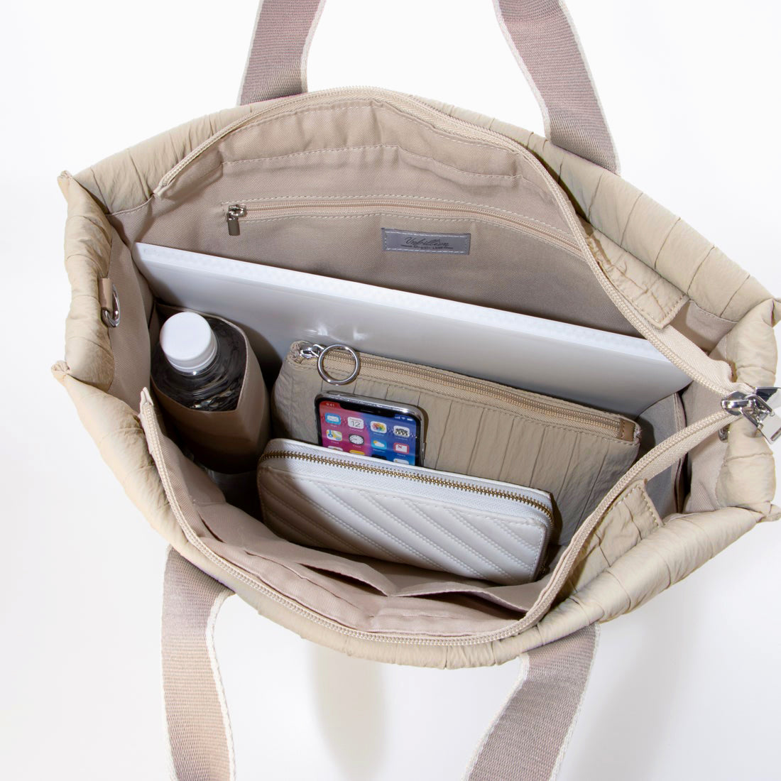 カシュカシュ cache cache ボンディングスクエアビッグトート (BE) BE