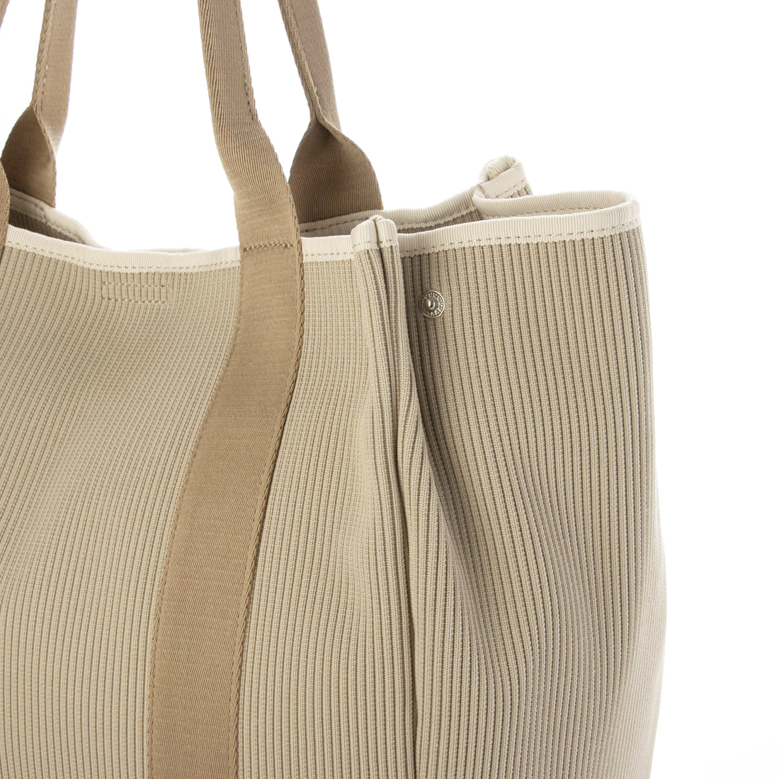 カシュカシュ cache cache ジャガードニットスクエアビッグトート (BE) BE