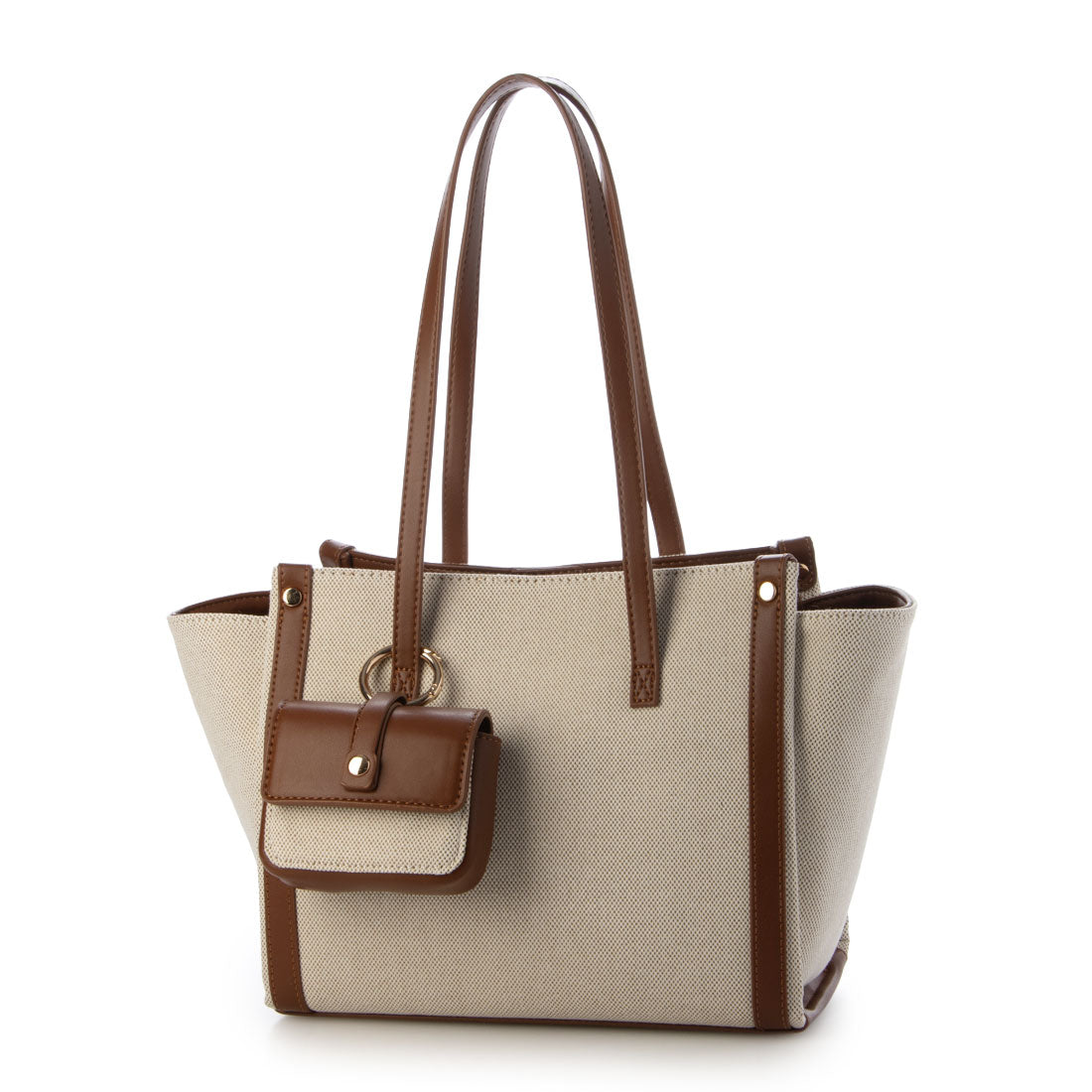 カシュカシュ cache cache カシュカシュ cachecache / ミニポーチ付エルガリートート (CM) CM