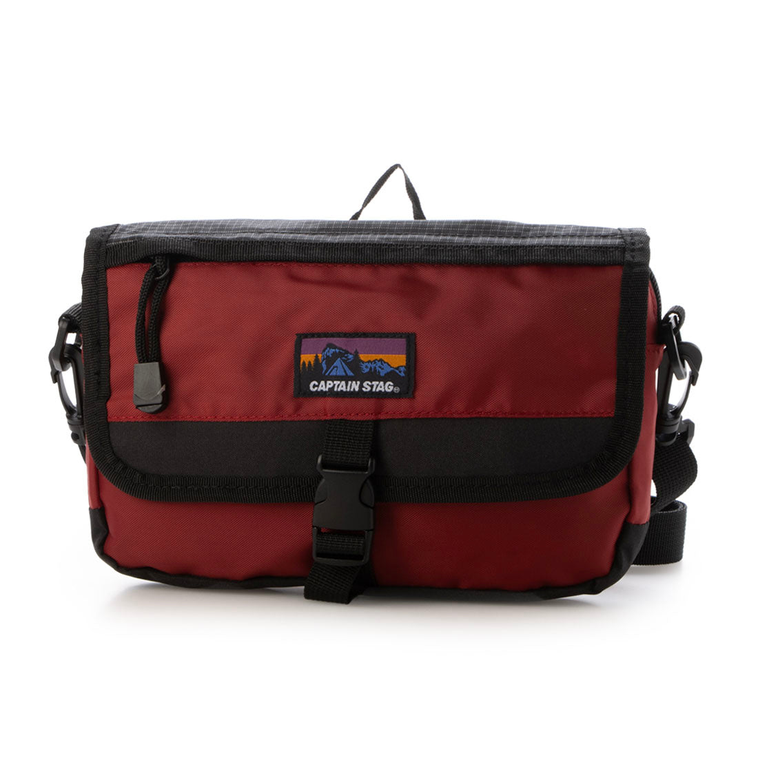 キャプテンスタッグ CAPTAIN STAG ヒストリック 横ショルダー (41.レッド) 41.レッド