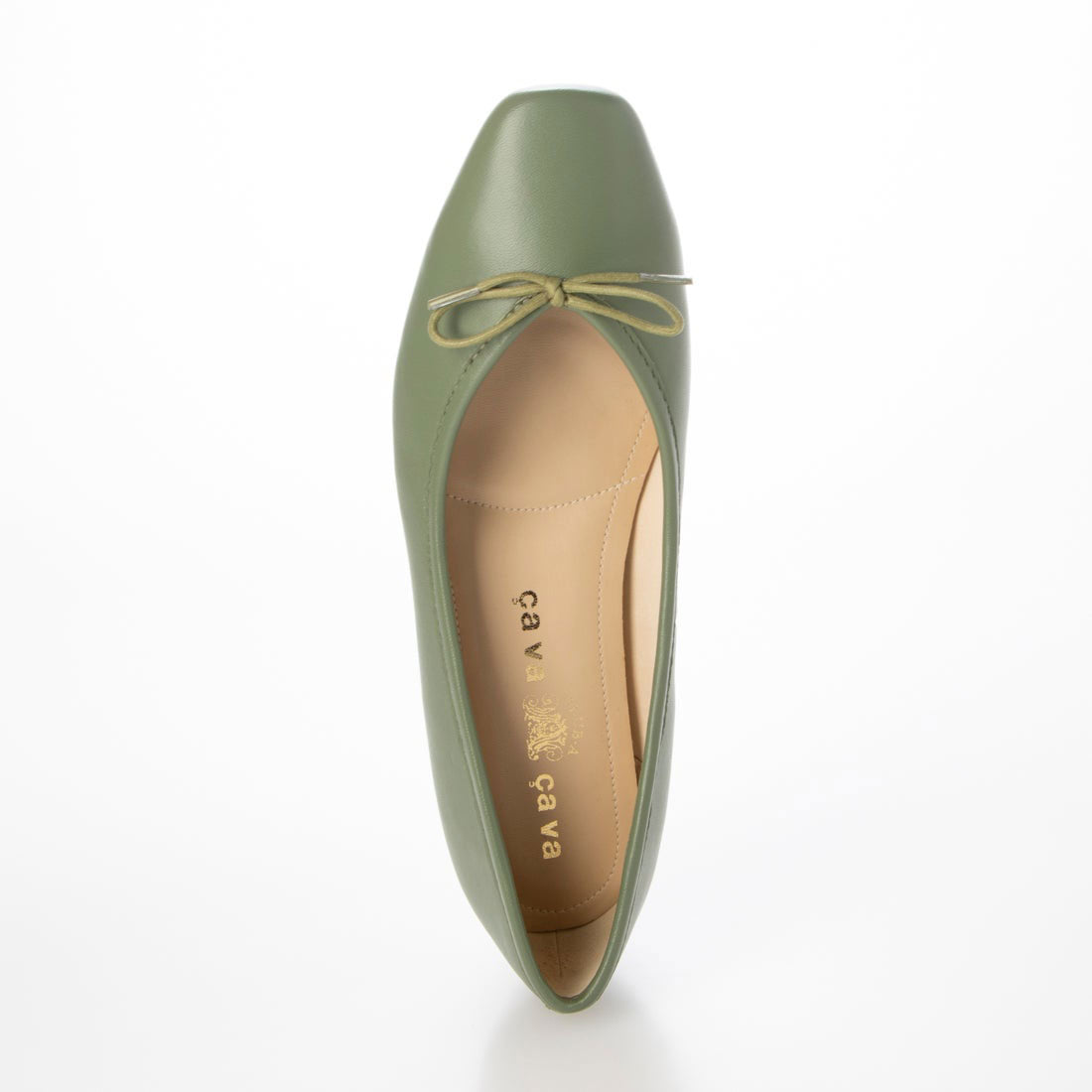 サヴァサヴァ cava cava バレエシューズ (グリーン) (グリーン) グリーン