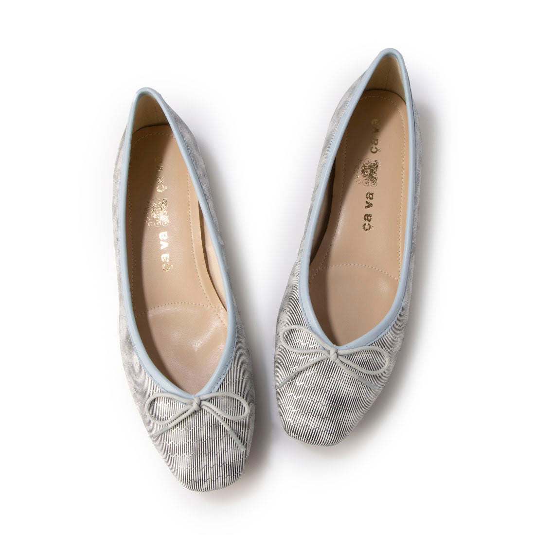 サヴァサヴァ cava cava 撥水│バレエシューズ (ガンメタリック) (ガンメタリック) ガンメタリック