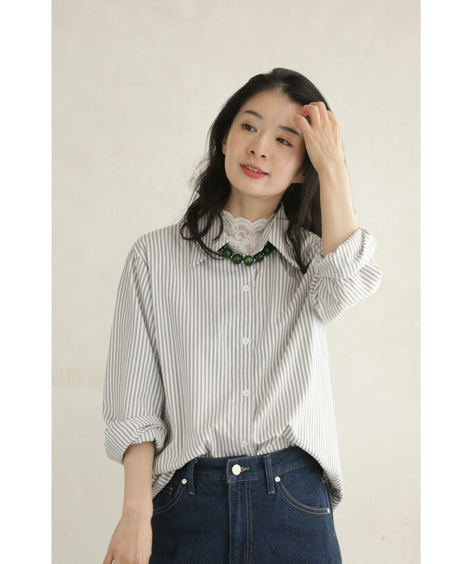 カワイイ CAWAII 首元を飾る艶玉ストーンネックレス (レッド) レッド