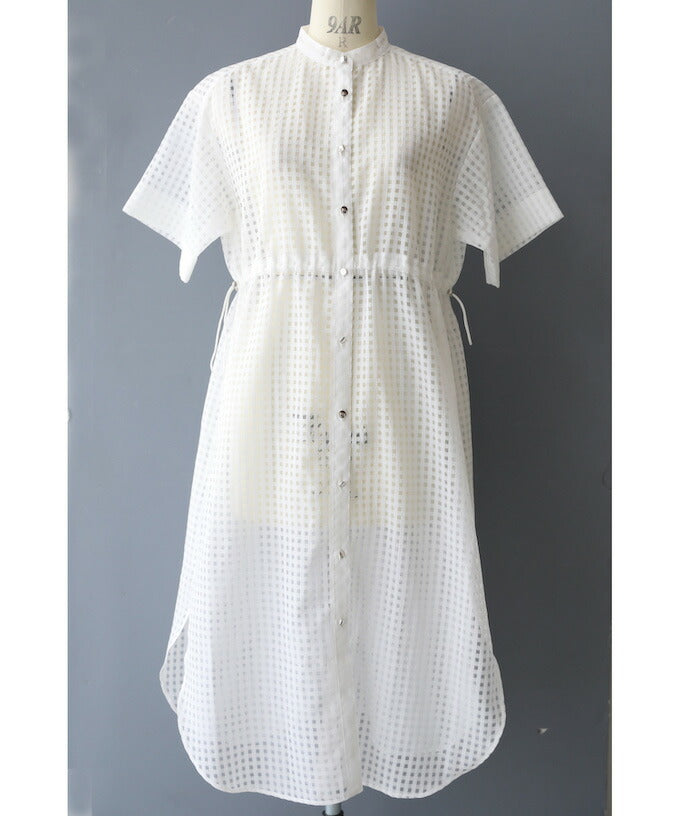 カワイイ CAWAII CAWAII流 手抜き感なく決まる シャツワンピ (ホワイト) ホワイト