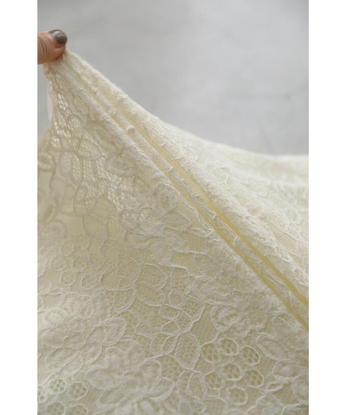 CAWAII CAWAII 展示可愛的重疊穿搭用 起毛蕾絲內搭褲 優雅 基本 休閒 可愛 基本 大人可愛 高雅 女性化 設計 標準 自然 乾淨利落 簡約 女性化 下身穿搭 內搭褲 蕾絲 鬆緊腰帶 起毛 起毛蕾絲 單品