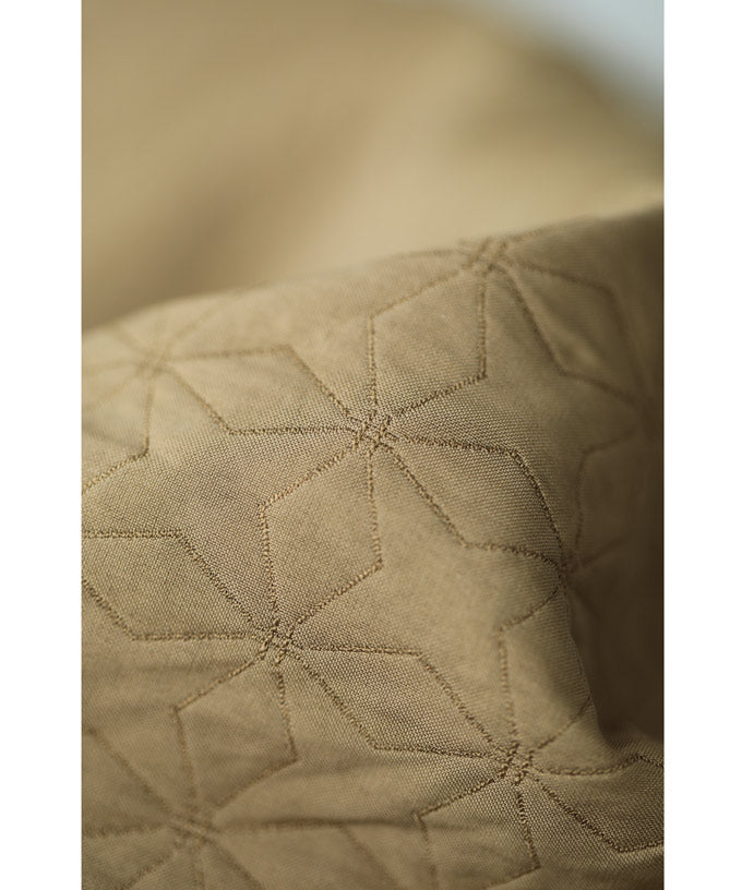 CAWAII CAWAII floral quilted V-neck long dress