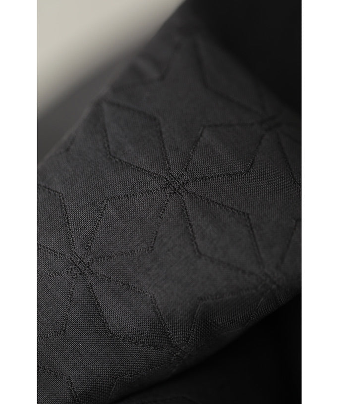 CAWAII CAWAII floral quilted V-neck long dress