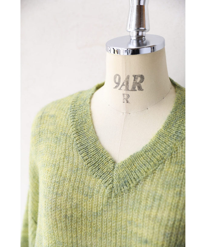 カワイイ CAWAII カラーインナーに合わせる重ね着ニット