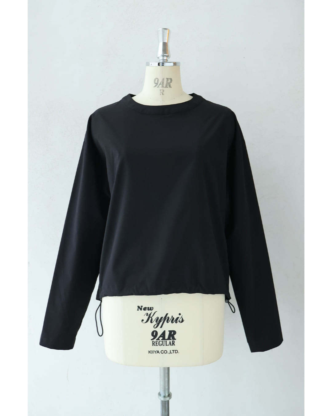 カワイイ CAWAII 夏もアクティブな私の為のUVカットラッシュガードプルオーバートップス (ブラック) ブラック