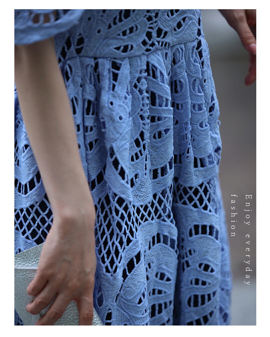 カワイイ CAWAII ーいくつになっても好きな服をー 私の一目惚れワンピ (ブルー) ブルー