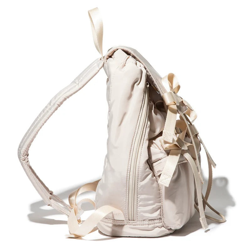 キャセリーニ Casselini リボン バックパック(Ribbon Backpack) (Beige) Beige